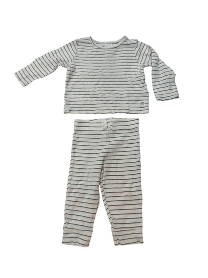 Carter's Striped Two-Piece Pajama Set 9M