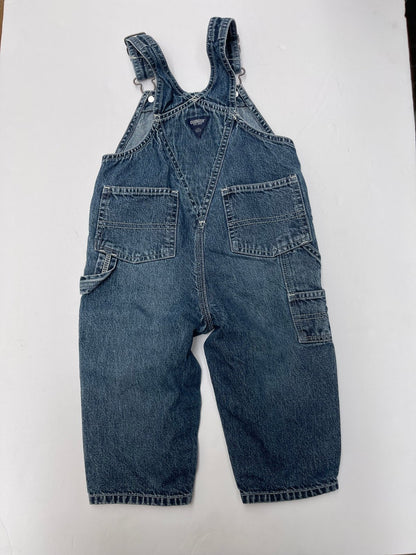 OshKosh Denim Overalls 18M