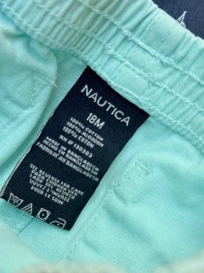 Nautica Sailboat Shirt & Shorts Set 18M