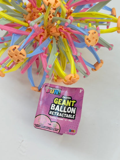 Strangely Fun Pastel Giant Retractable Ball Toy