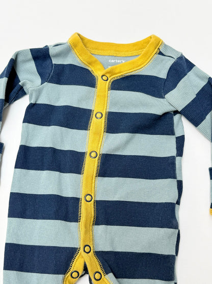 Carter's Striped Footed Sleeper Newborn