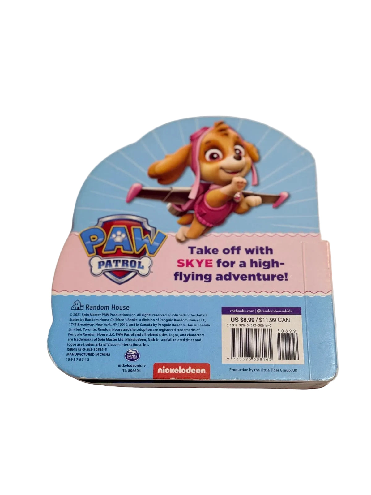 PAW Patrol Time to Fly! Board Book
