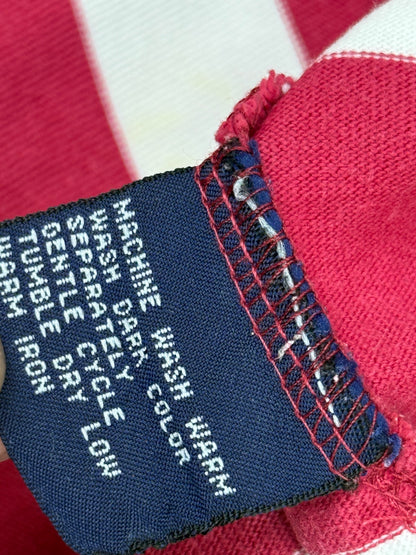 Gap Red White Stripe T-Shirt 6-8Y
