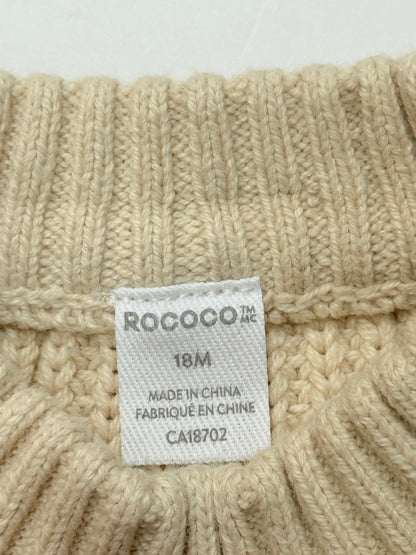 Rococo Knit Sweater Size 18M