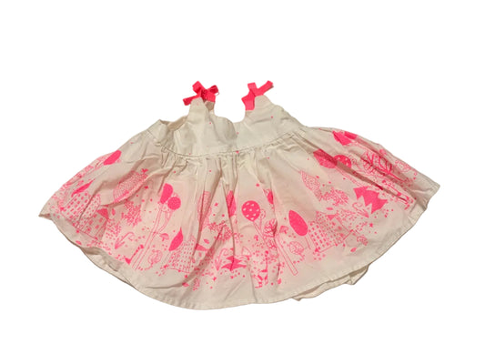 Baby Gap Pink Print Dress 3-6m
