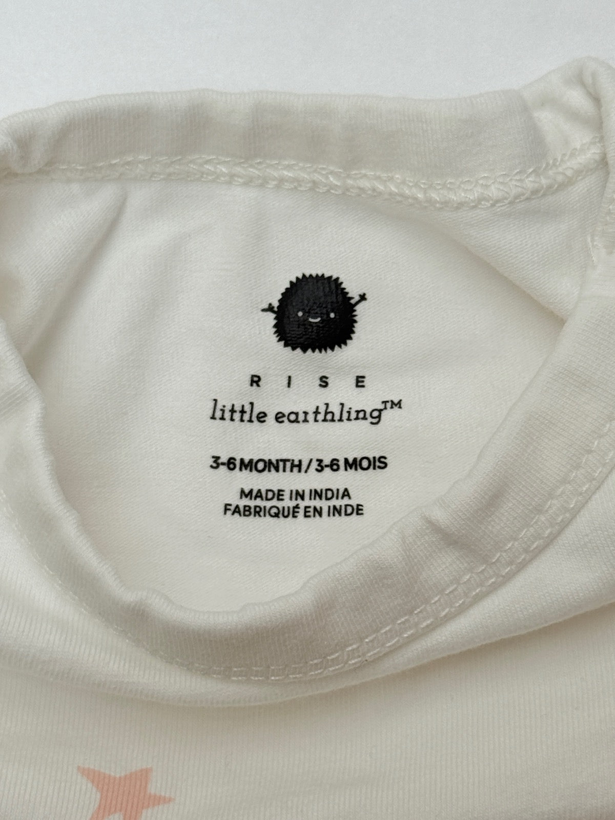 Rise Little Earthling Mushroom Bodysuit 3-6M