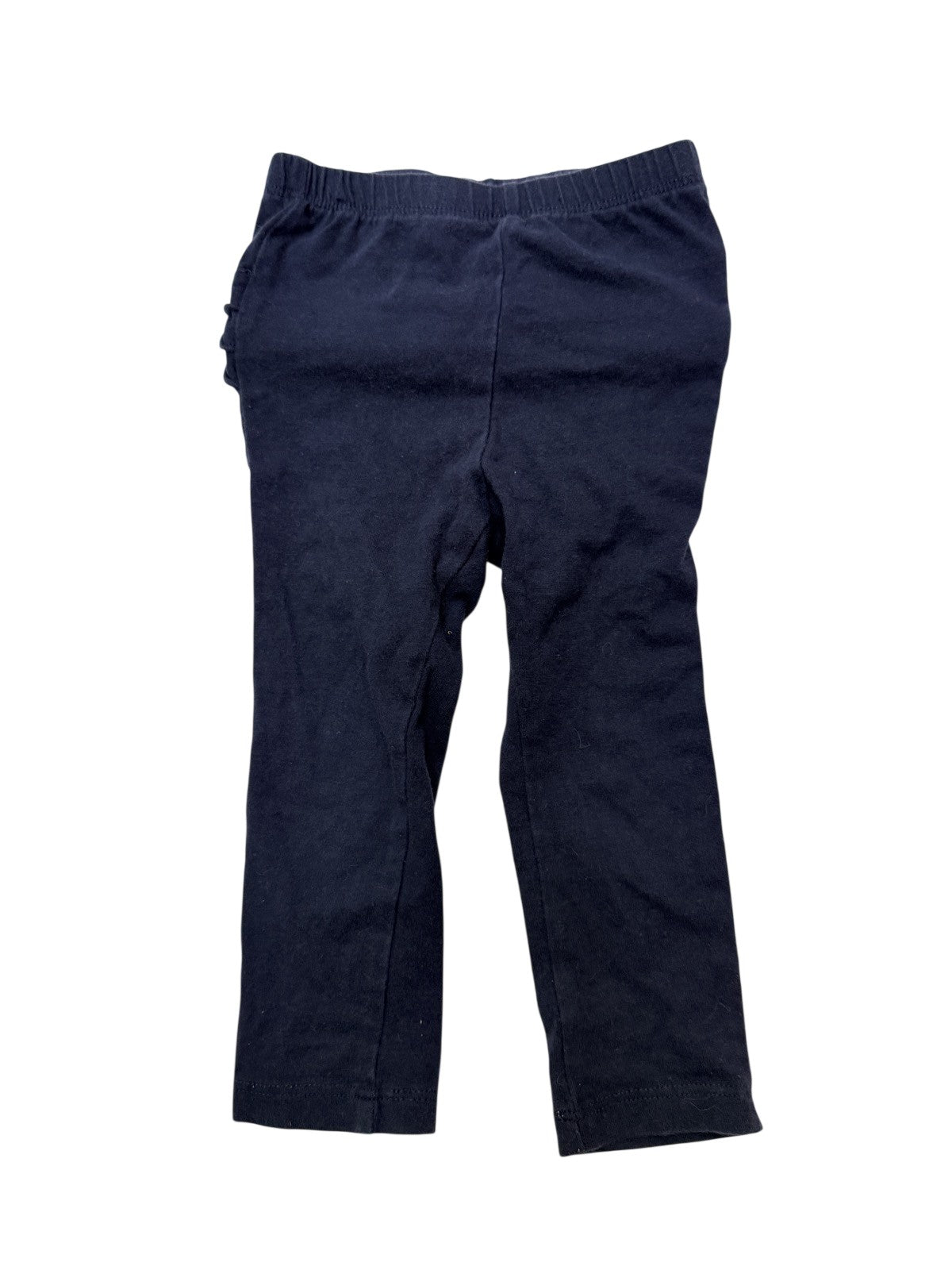Navy Ruffle Leggings Kids