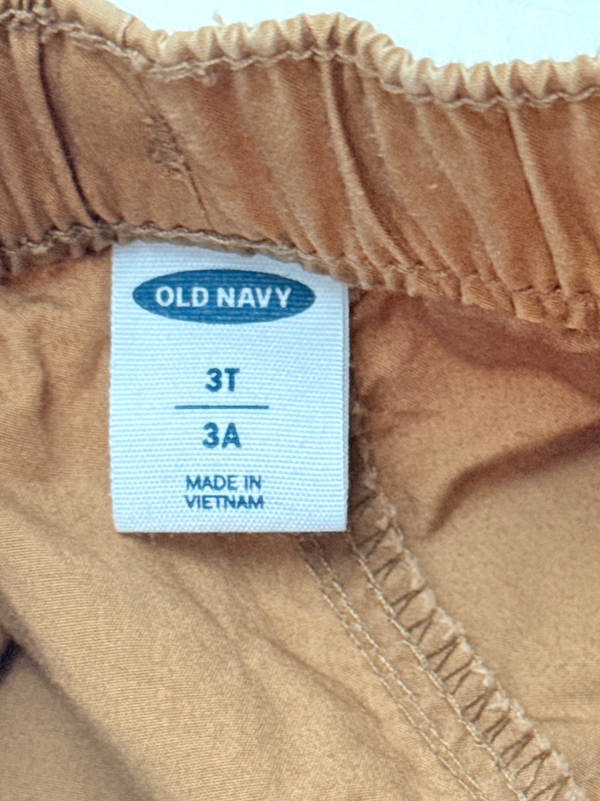 Old Navy Khaki Pull-On Shorts 3T