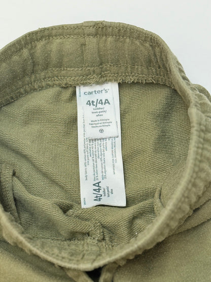 Carter's Olive Green Jogger Pants 4T