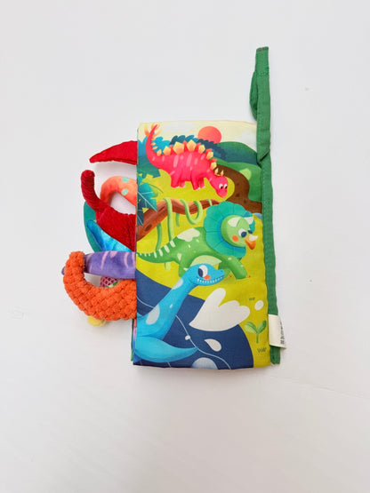 Hahaland Dinosaur Tails Baby Cloth Book