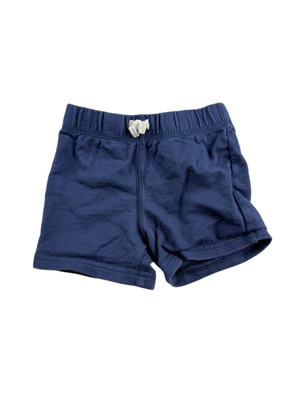 Carter's Navy Cotton Shorts 12M