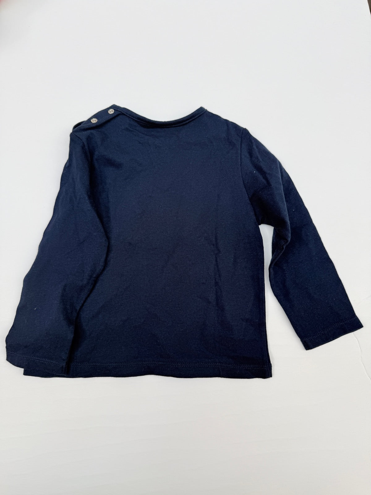 TEX Baby Christmas Tree Long Sleeve T-Shirt 23M