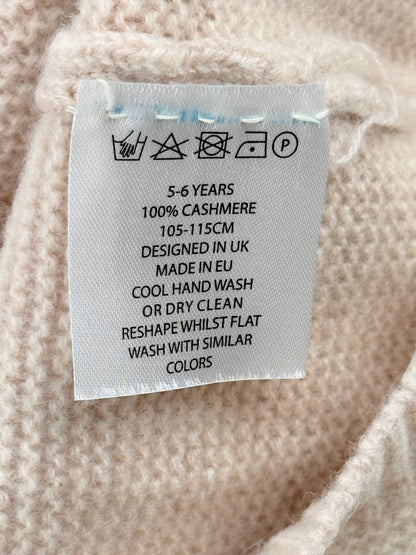 Kaede Cashmere Cable Knit Cardigan 5-6Y