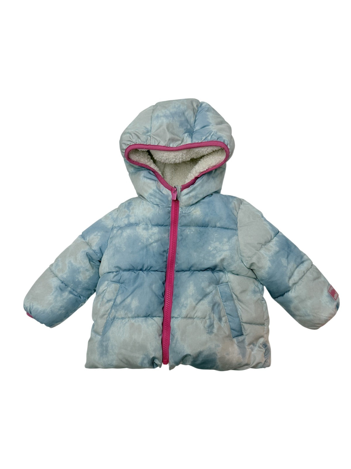Baby Gap Tie-Dye Puffer Jacket 12-18M