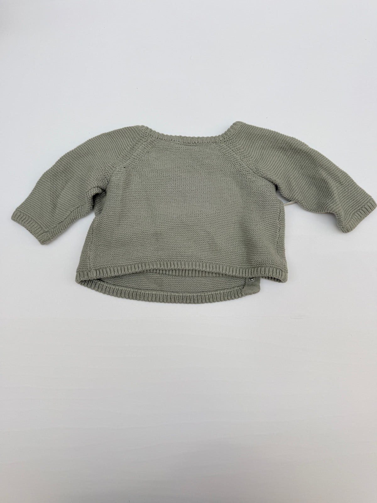 Sergent Major Sage Knit Wrap Cardigan 3M