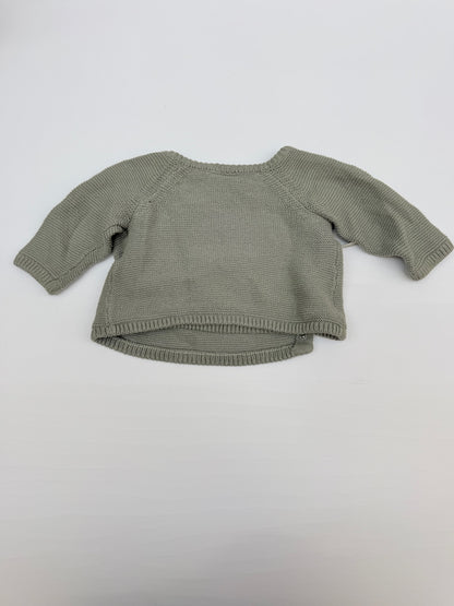 Sergent Major Sage Knit Wrap Cardigan 3M