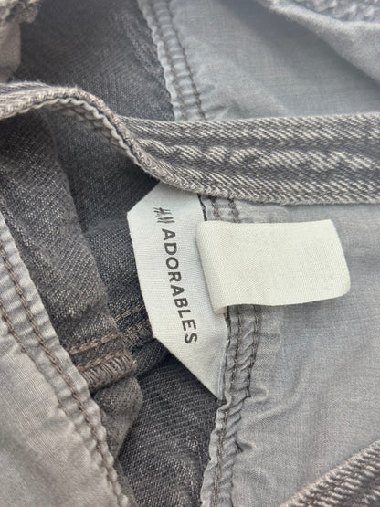 H&M Adorables Grey Denim Overalls 2T