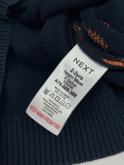 Next Safari Animals Knit Sweater 2-3Y