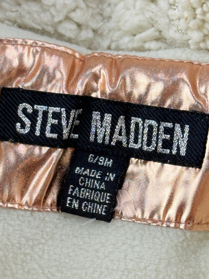 Steve Madden Rose Gold Puffer Snowsuit 6/9M