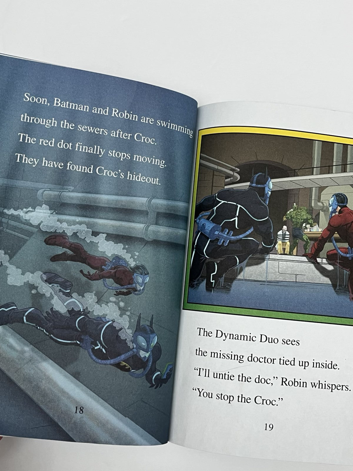 Batman: Reptile Rampage I Can Read Book