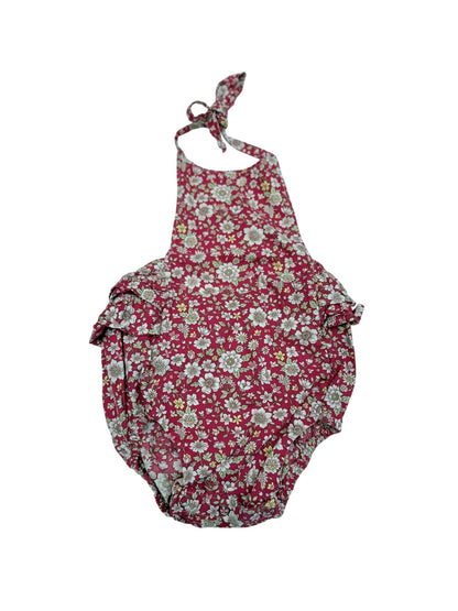 Nest + Nurture Floral Halter Romper 2T