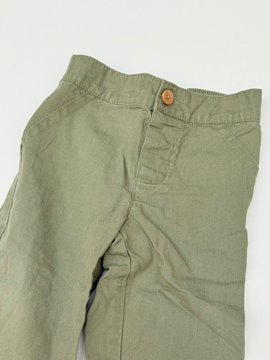 Carter's Child of Mine Olive Cargo Pants 6-9M