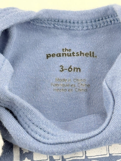 The Peanutshell Slogan Bodysuit 2-Pack 3-6M