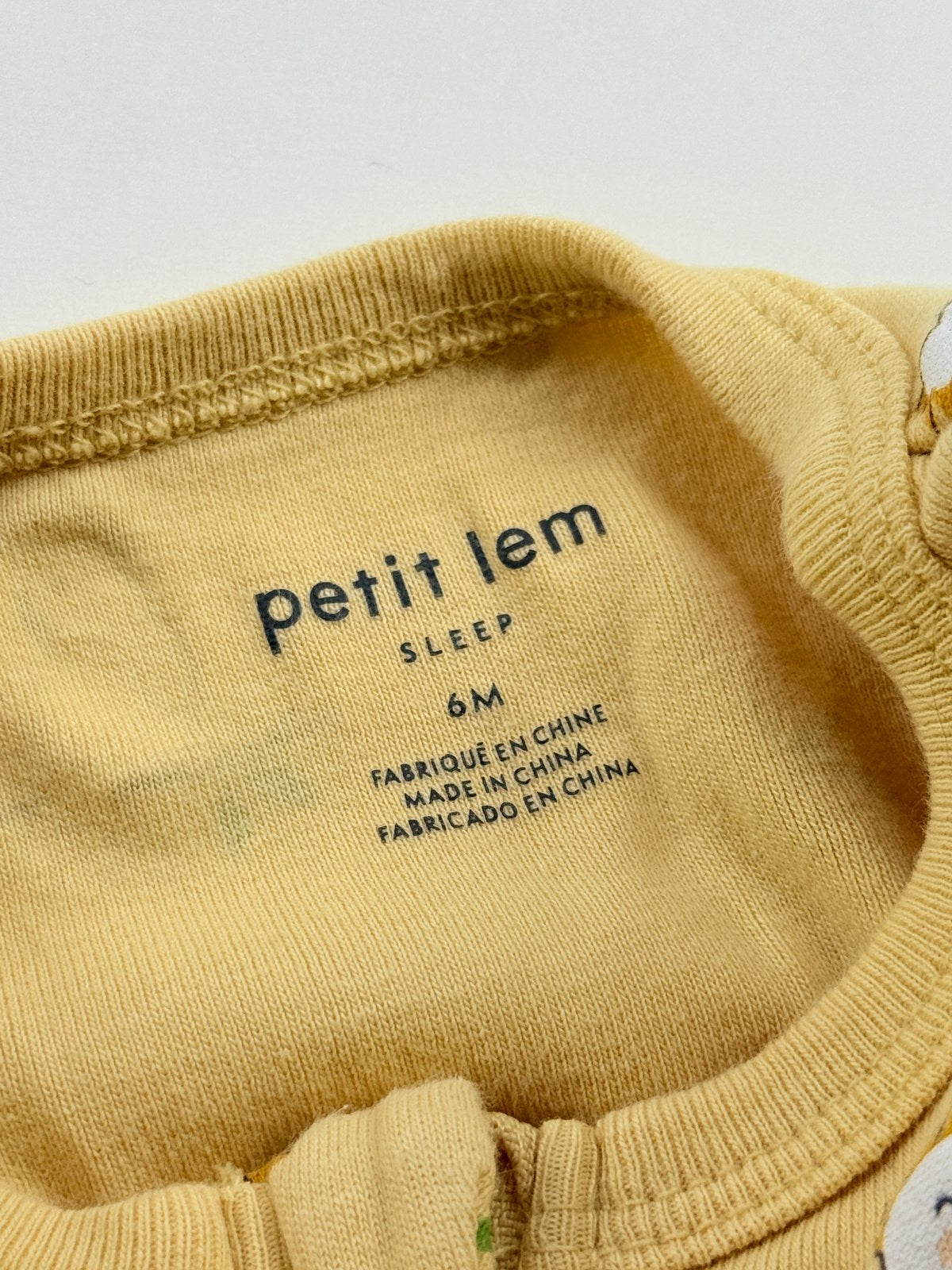 Petit Lem Cockatoo Print Sleeper 6M