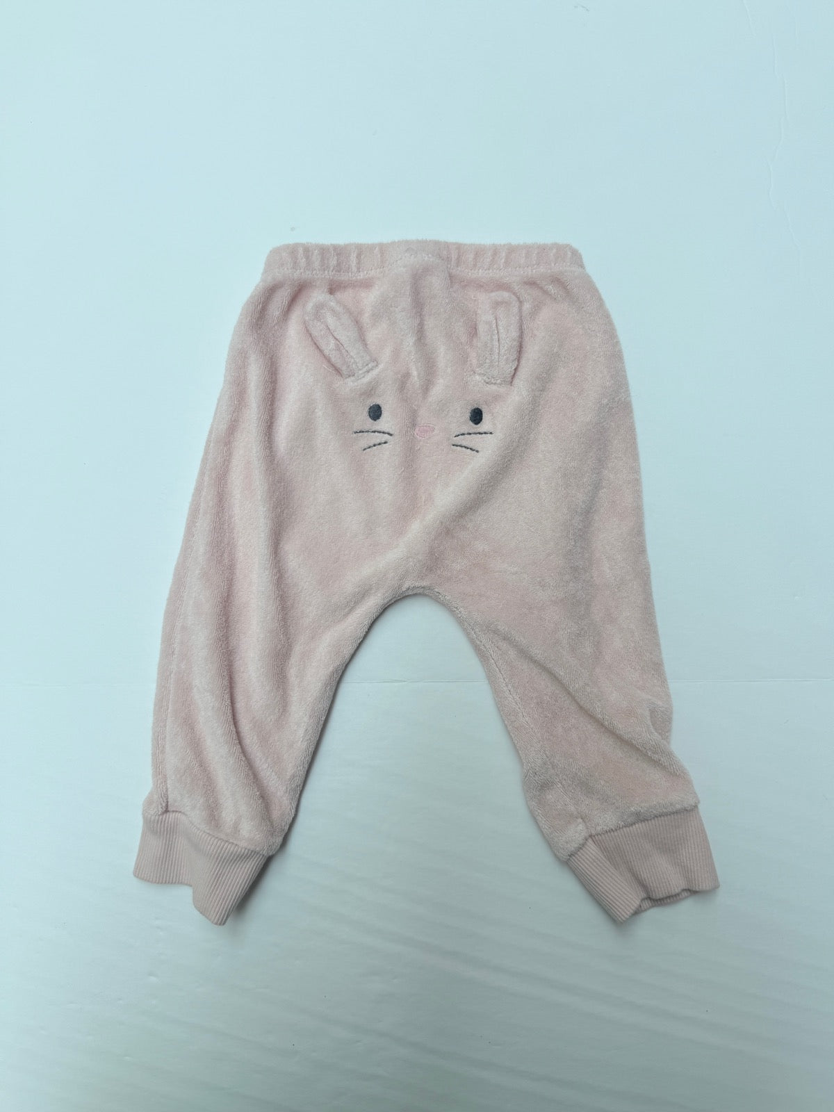 Carter's Pink Bunny Velour Two-Piece Set 9M