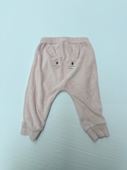 Carter's Pink Bunny Velour Two-Piece Set 9M