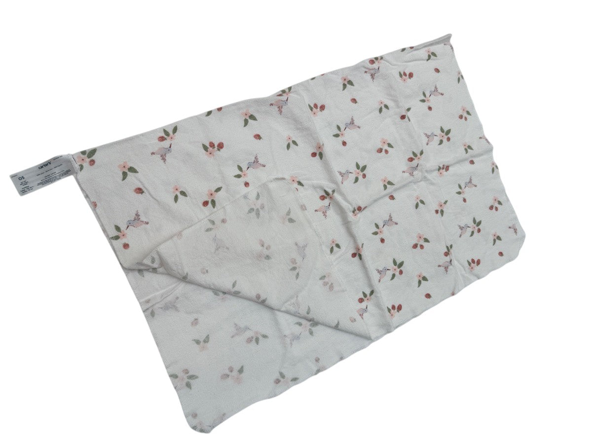 Carter's Floral Hummingbird Swaddle Blanket OS