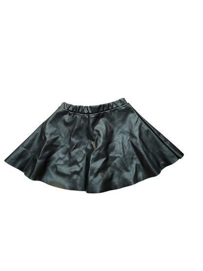 H&M Faux Leather Mini Skirt Size 5-6Y