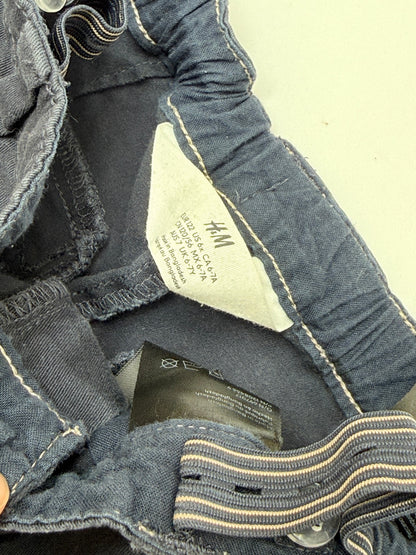 H&M Navy Paperbag Pants Size 6-7Y
