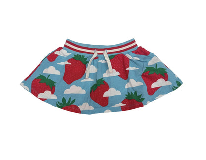 Boden Strawberry Print Skirt 2-3Y
