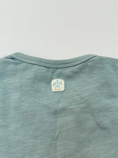 Noppies Sage Green Pocket T-Shirt 2T