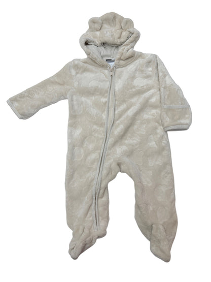 Mick Mack Bear Hood Plush Snowsuit 6-9M