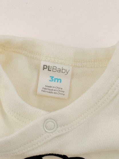 PL:Baby Lion Footed Pants Set 3M