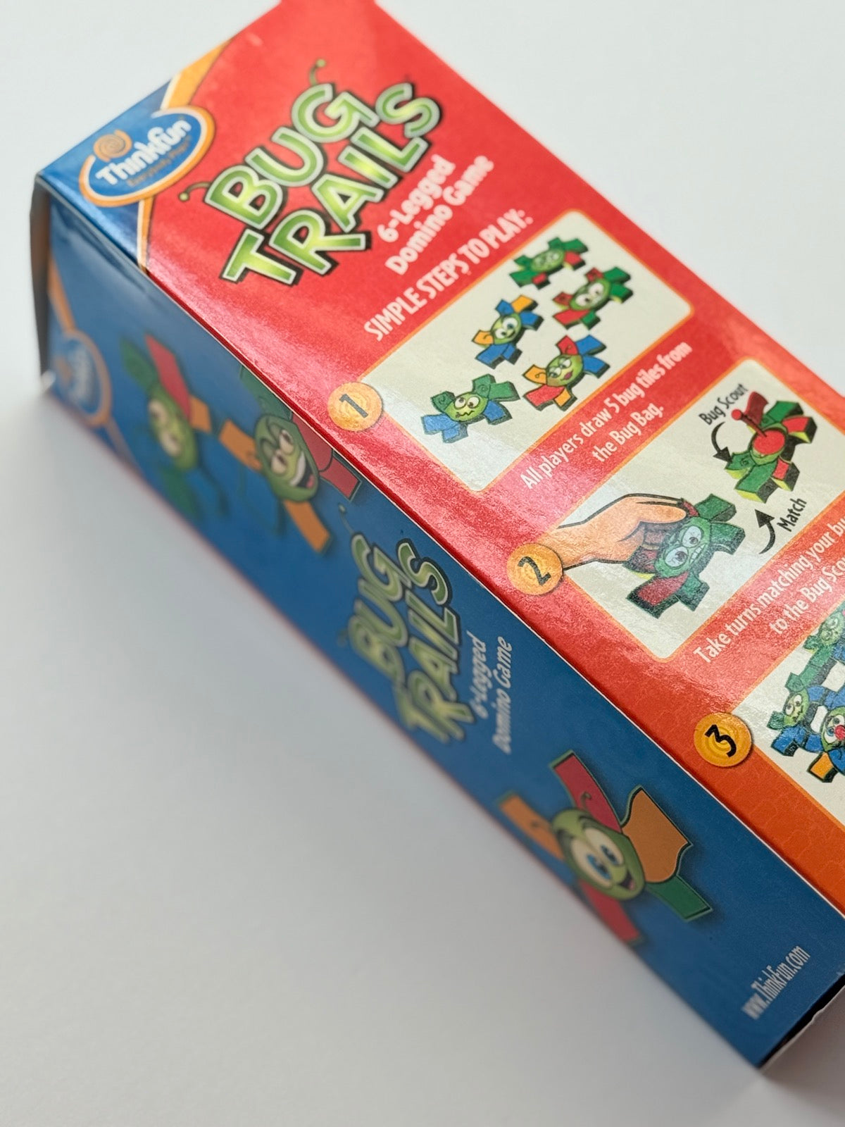 ThinkFun Bug Trails 6-Legged Domino Game