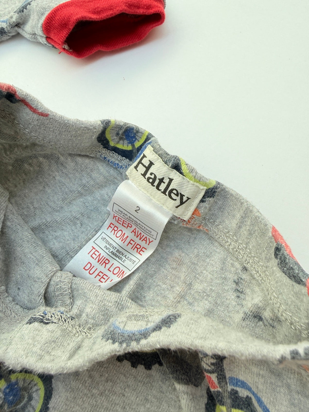Hatley Dirt Bike Pajama Set Size 2
