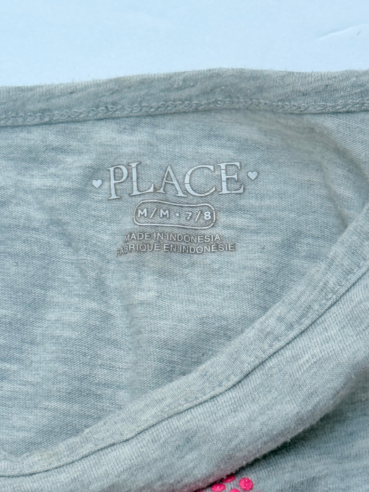 Place Cupcake Lace Hem T-Shirt Size 7/8