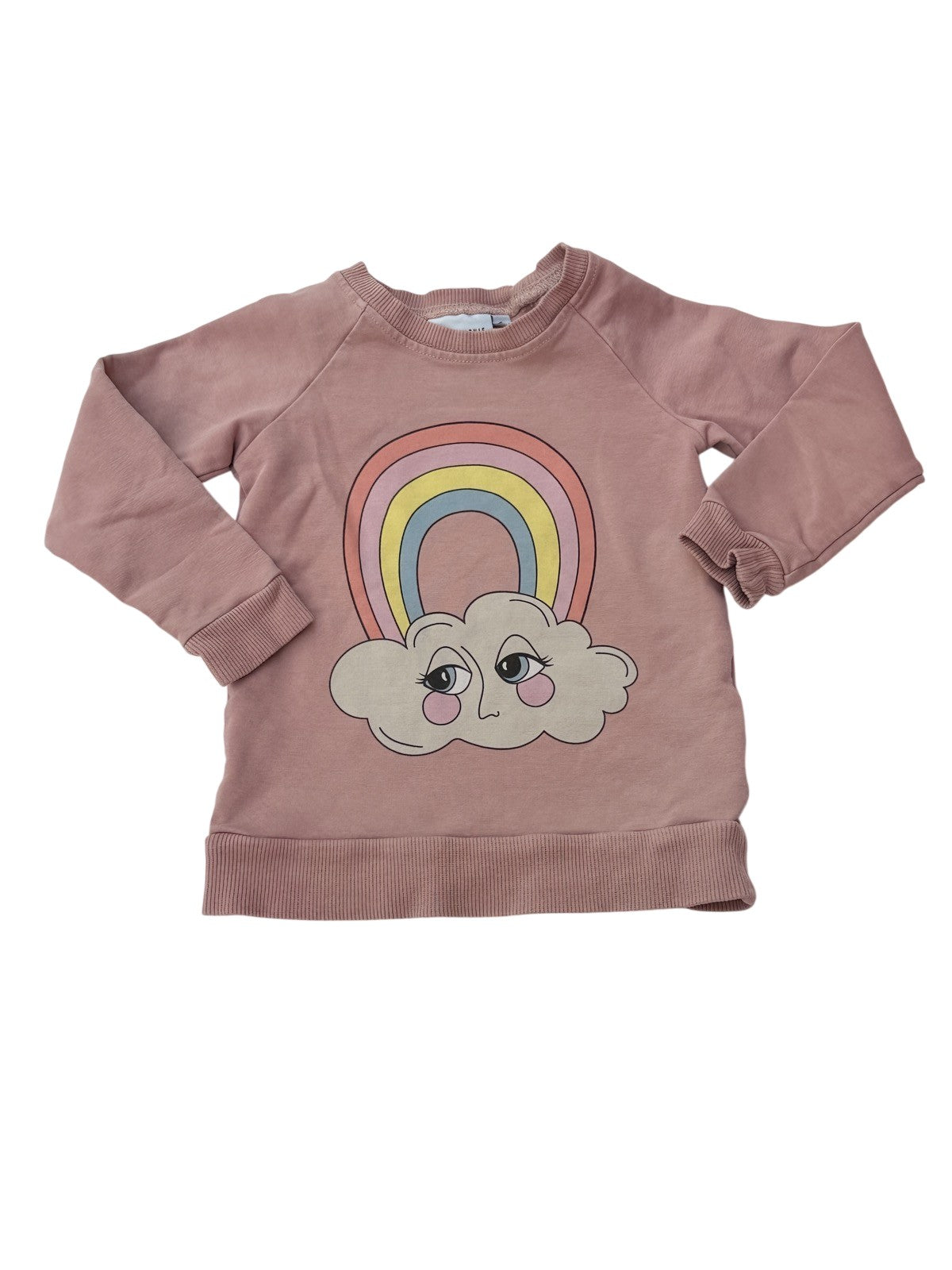Dear Sophie Rainbow Cloud Sweatshirt 2-4y