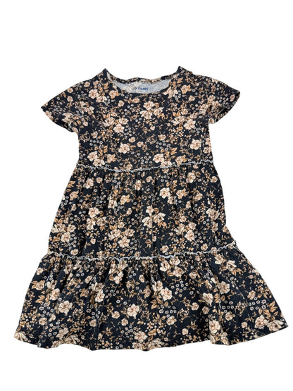 Old Navy Floral Tiered Dress Size S (6-7) 6-7