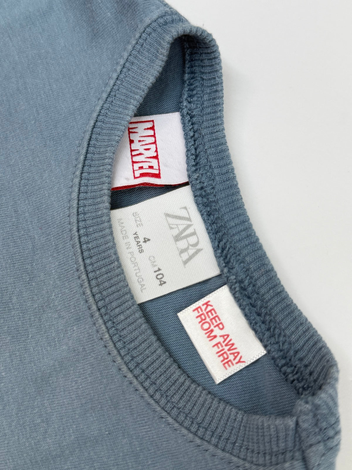 Zara Marvel Captain America T-Shirt 4T