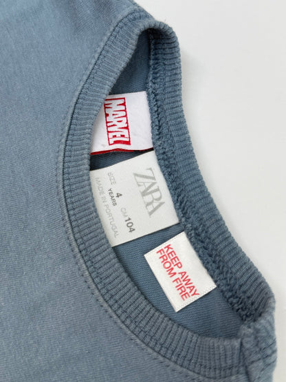 Zara Marvel Captain America T-Shirt 4T