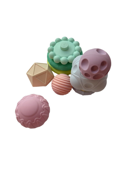 Silicone Sensory Baby Toy Ball Set