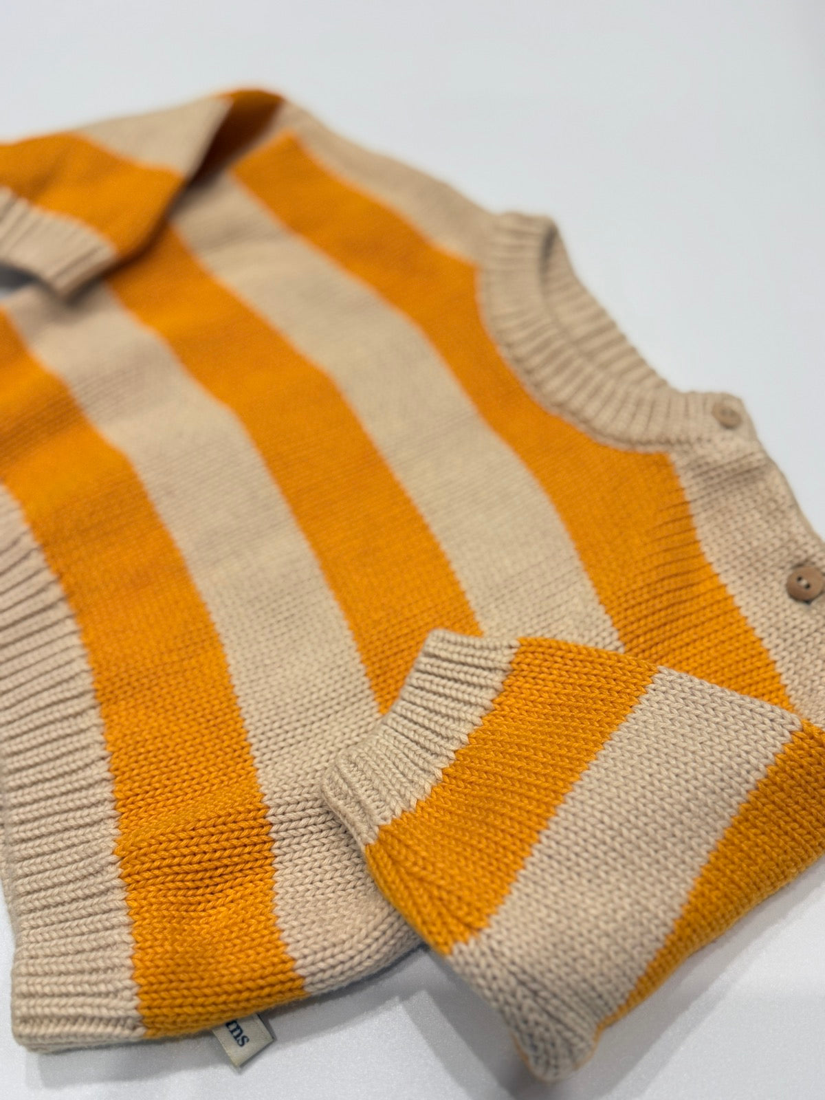 The New Society Stripe Knit Sweater 6M