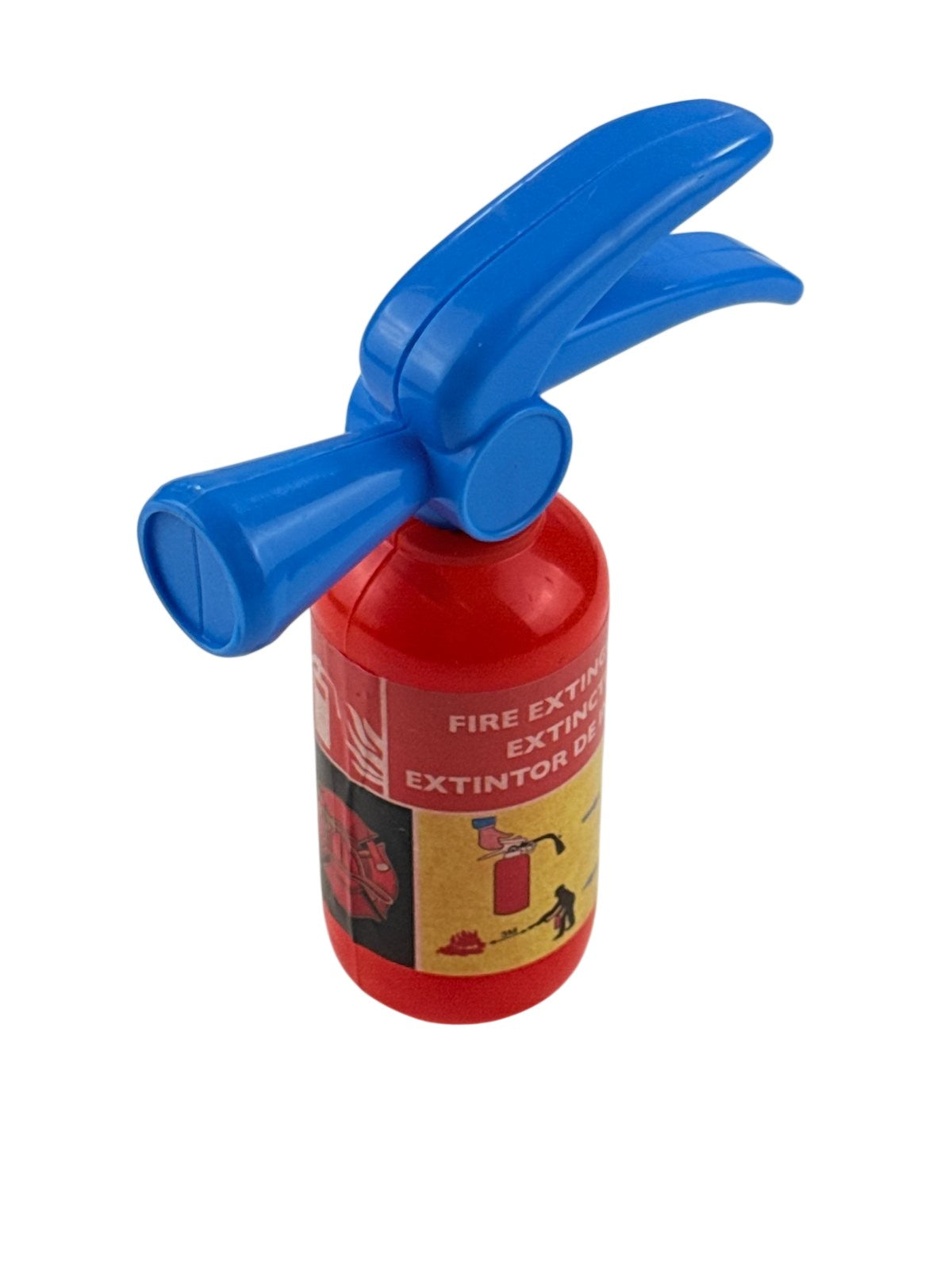 Toy Fire Extinguisher Water Squirter Red Blue