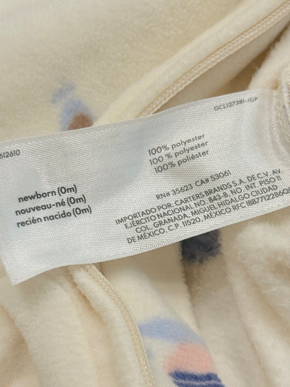 Carter's Bear Print Fleece Sleeper Newborn