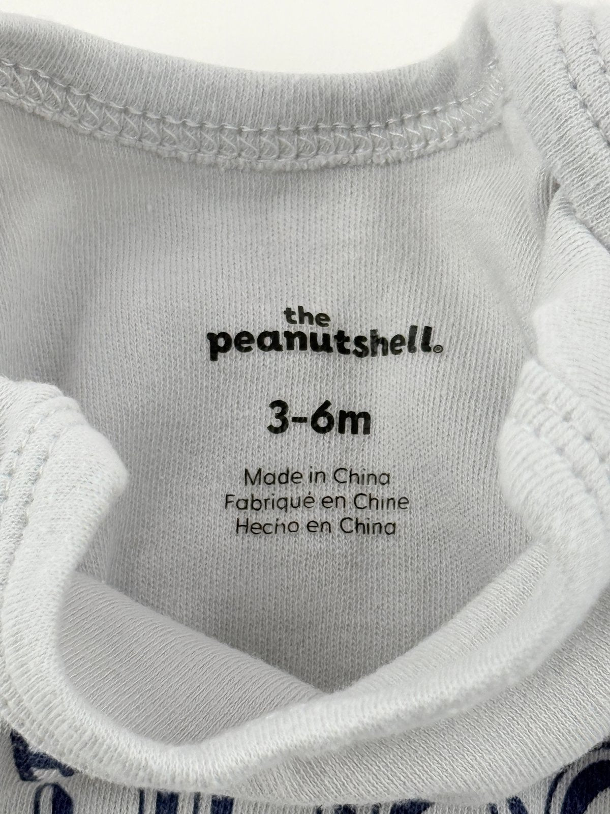The Peanutshell Slogan Bodysuit 2-Pack 3-6M