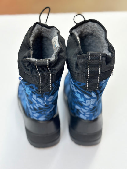 Kuoma Blue Patterned Winter Snow Boots Size 31